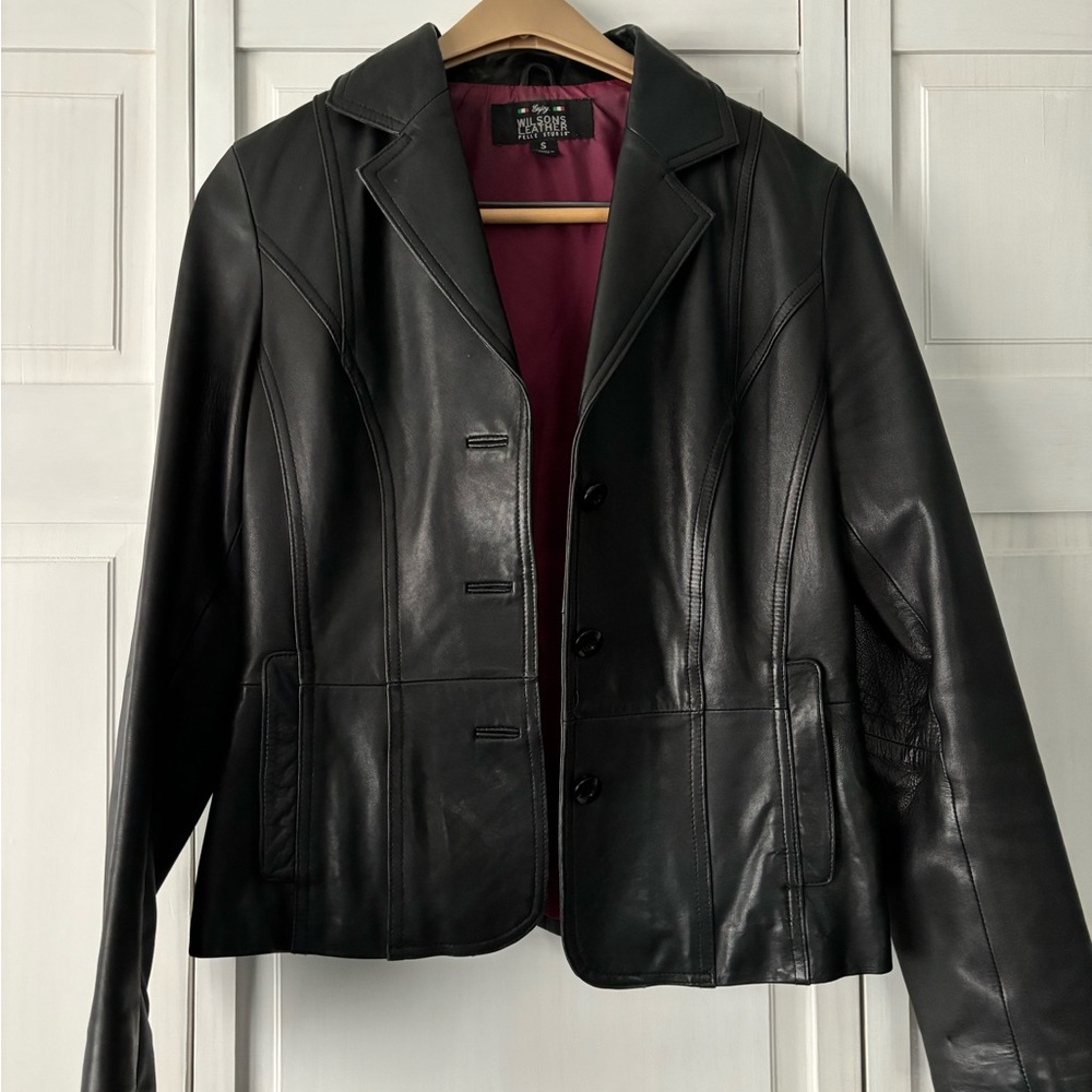 Women’s Wilson’s Black Leather Jacket